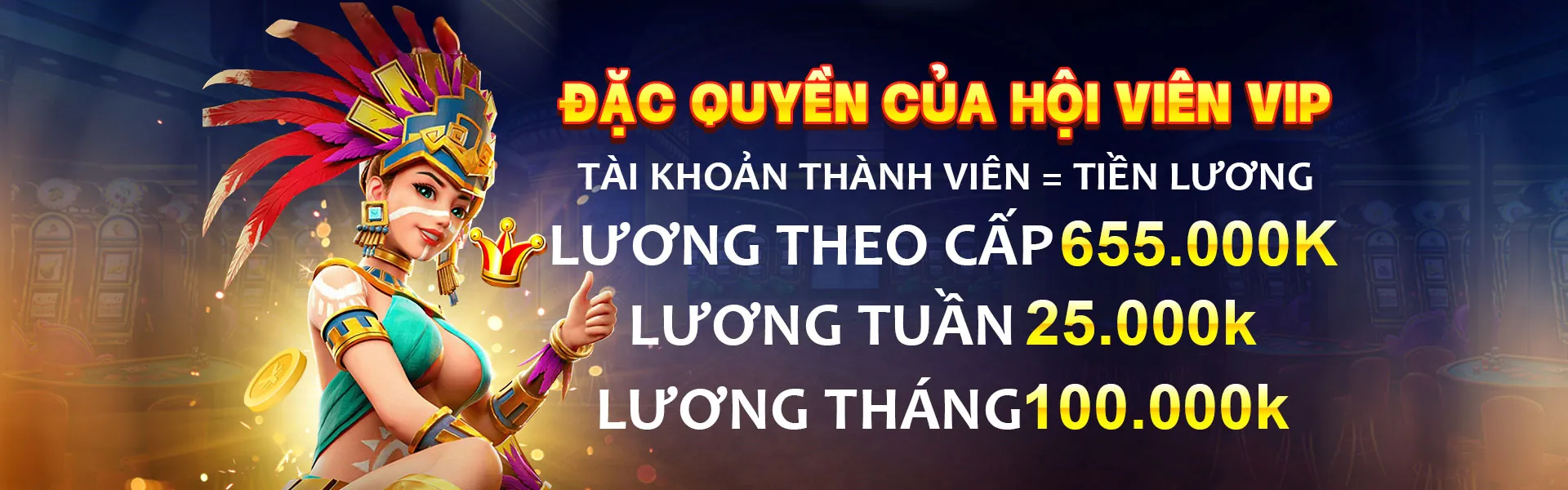 Hình ảnh chính về các khuyến mãi hấp dẫn của Vuaclub